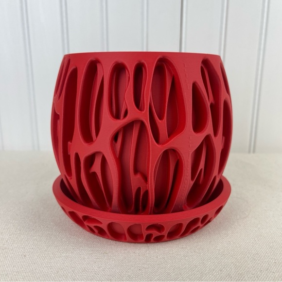 Indoor Flower Pot, The Slime Planter Pot, Houseplants, Ecofriendly - Picture 4 of 9